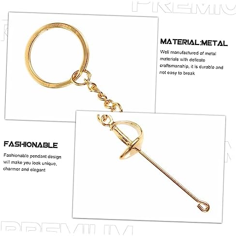 BESPORTBLE 4pcs Fencing Keychain Decor