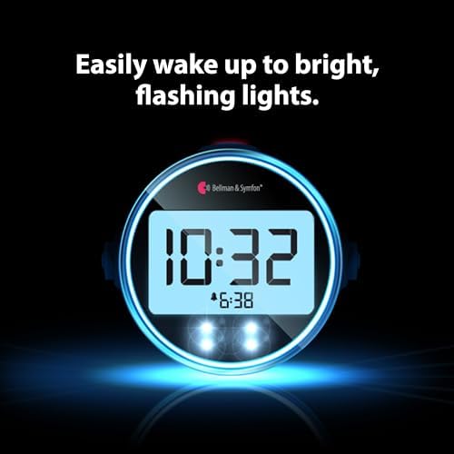 Bellman Symfon Vibrating Alarm Clock Pro with Bed Shaker