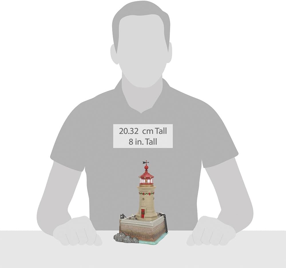 Department 56 Dickens Village Ramsgate Lighthouse Lighted Building