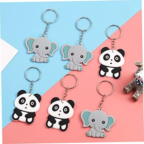 SOIMISS 20pcs Panda Keychain Set for Graduation and Party Favors