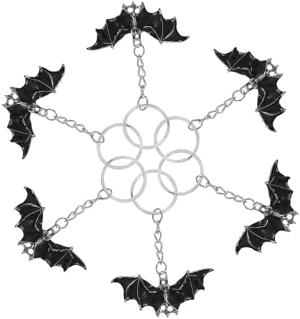 Totority 18pcs Halloween Keychain Decorative Pack