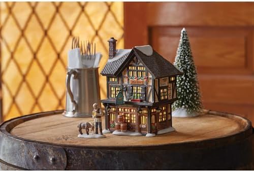 Department 56 Dickens Village Ye Olde Goat Pub Lit Building