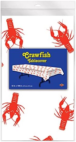 Beistle Crawfish Tablecover for Parties
