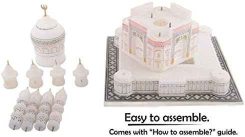 StonKraft 9 Inch Taj Mahal Marble Replica Model