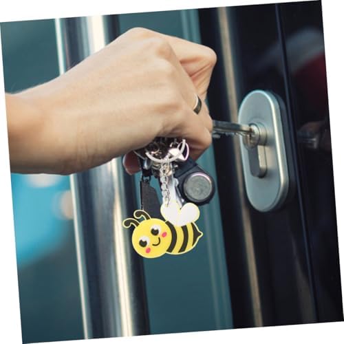 20Pcs Cute Bee Keychains for Backpack Charms and Party Favors