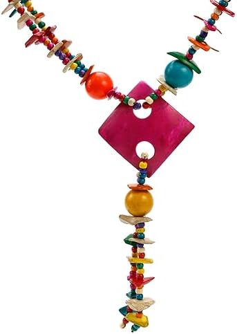 HEVSTIL Curtain Tiebacks 2 Pack Red Coconut Shell Holdbacks