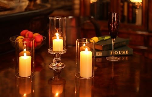 CYS EXCEL 3 6 Clear Hurricane Candle Holder