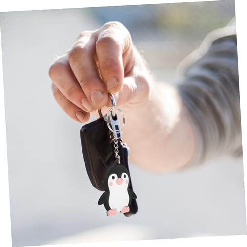 24Pcs Penguin Keyring Cute Animal Pendant