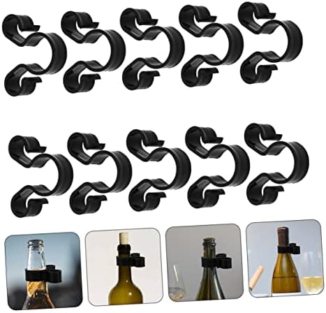 40pcs Dual Slot Candle Holder Safety Clips for Bottles and Wine
