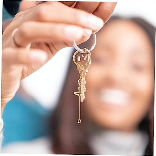 BESPORTBLE 4pcs Fencing Keychain Decor