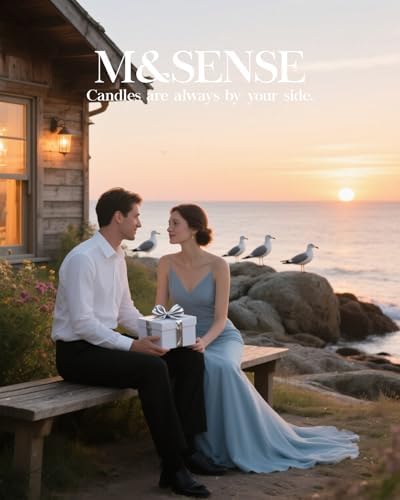 MSENSE Summer Soy Candles Jar 113oz 70 Hour Burn