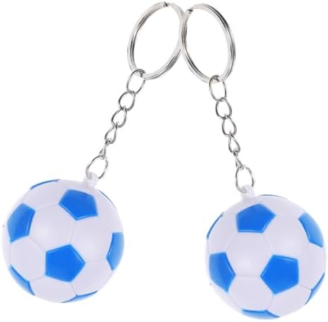 Soccer Ball Keychains 4cm Set for Birthday Party Favors