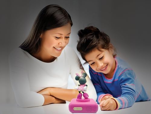 LEXiBOOK Disney Minnie Nightlight Alarm Clock