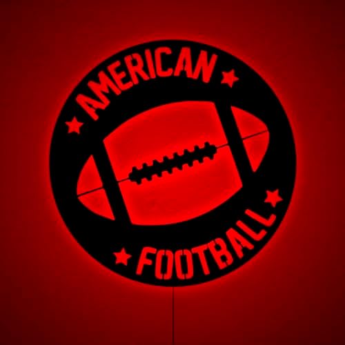 RGB Led Football Wall Art With 16 Colors