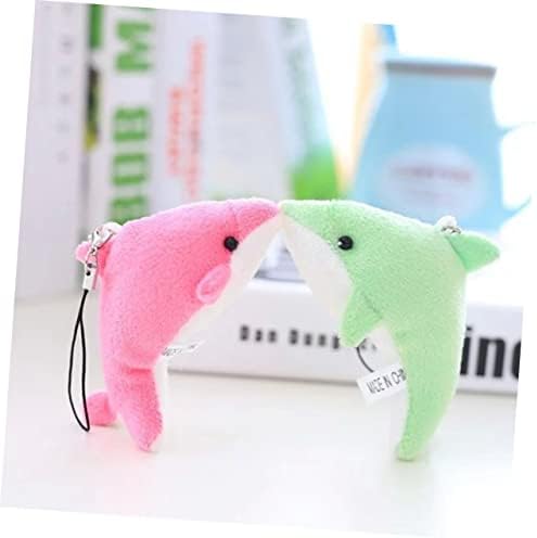 SOIMISS 25pcs Plush Keychain Mini Backpack Set