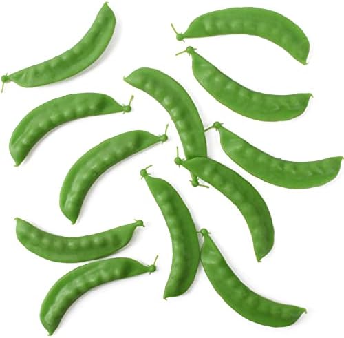Lifelike Artificial Green Peas for Kitchen and Decor Use