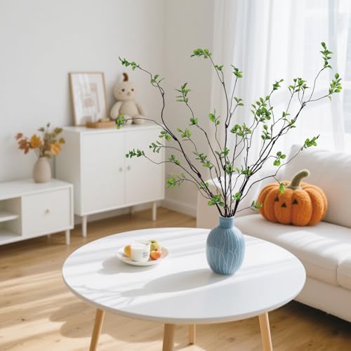 4 Pcs Artificial Ficus Branches for Vase Filler and Centerpiece