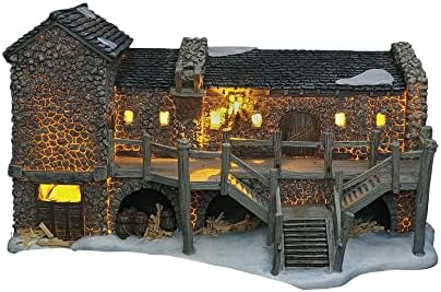 Department 56 Game of Thrones Nights Watch Castle Black Lighted Building
