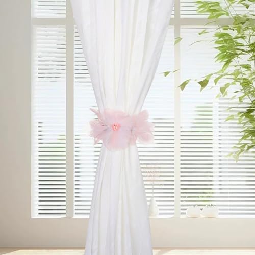 SUQ I OME Boho Curtain Tiebacks Set of 2 Pink
