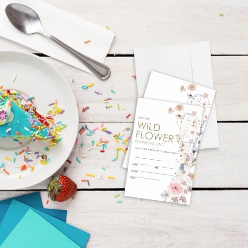 1st Birthday Party Invitations for Boys and Girls