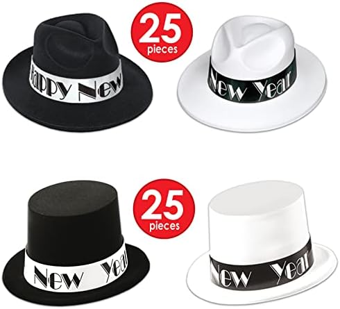 Beistle New Years Eve Party Pack for 100