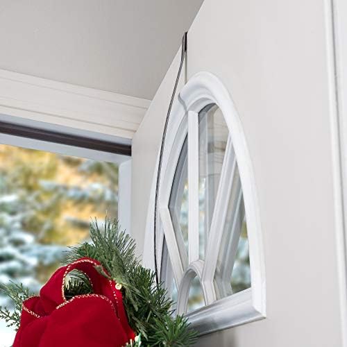 Haute Decor Pewter Holly Wreath Hanger