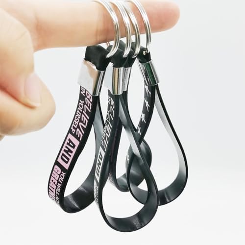 24 Pieces Ballet Party Silicone Keychains for Dance Lovers