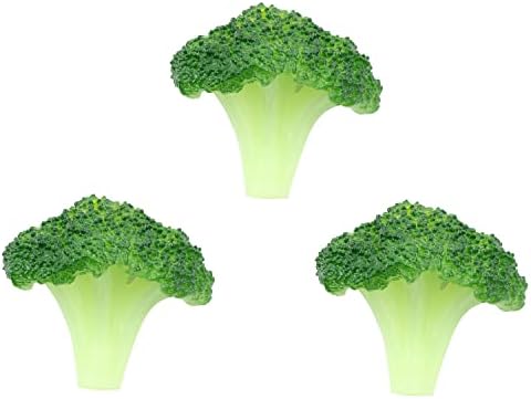 XGNG 6pcs Artificial Broccoli Decor Cutout