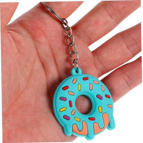 VICASKY 18Pcs Cute Donut Keychain Pendants