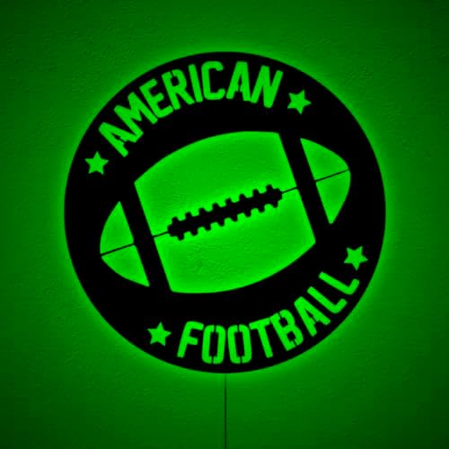 RGB Led Football Wall Art With 16 Colors