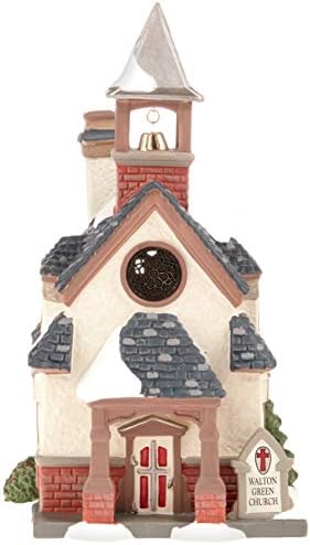 Department 56 New England Village Walton Green Church Light Building