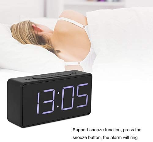 Alvinlite Digital Alarm Clock with USB Charging