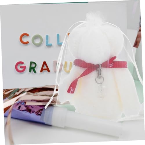 Graduation Party Bear Towel Keychain Set