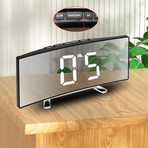 Eforcase Digital Alarm Clock with Temperature Display