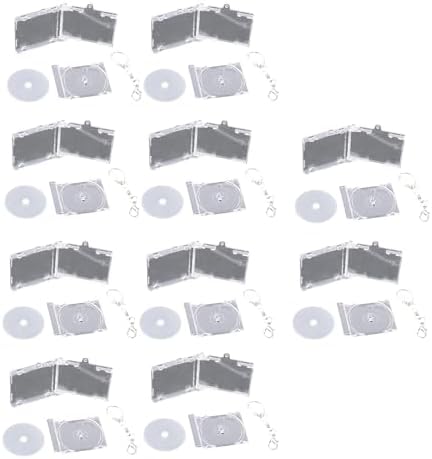 10pcs Miniature Album Keyring for Music Lovers