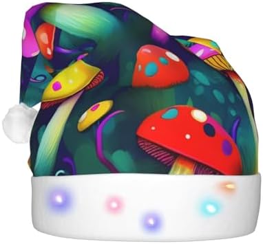 Bright Mushrooms Christmas Hat with LED Lights