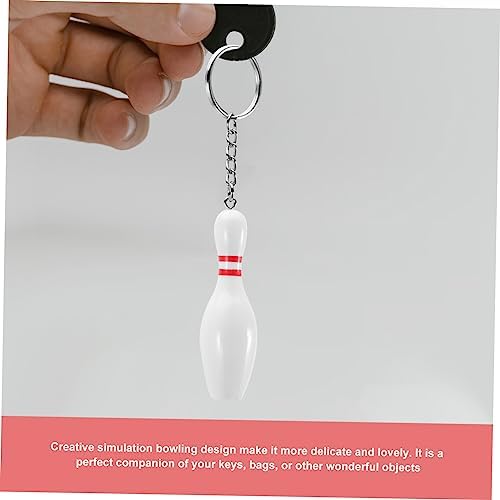 BESTonZON Bowling Keychains Cute Cartoon Design