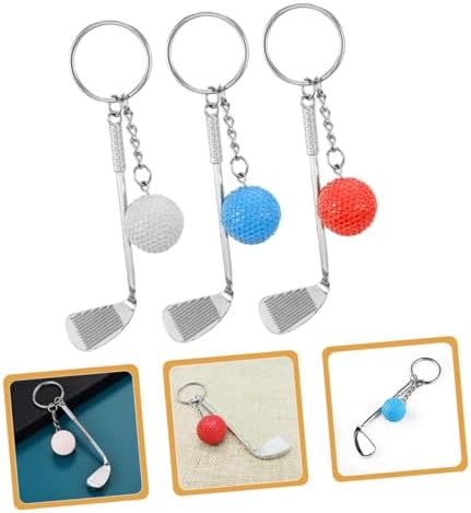 Mipcase Golf Ball Keychain for Golf Lovers