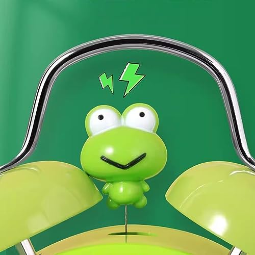 GRFIT Frog Alarm Clock for Children with Double Bell