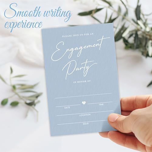 TPYEN 25 Engagement Party Invitations with Envelopes