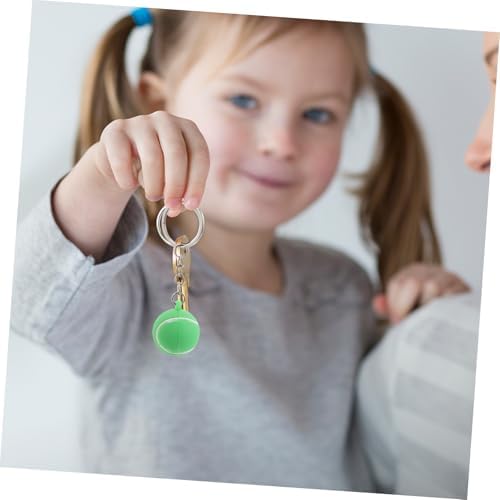 VICASKY 10pcs Sports Ball Keychains Set
