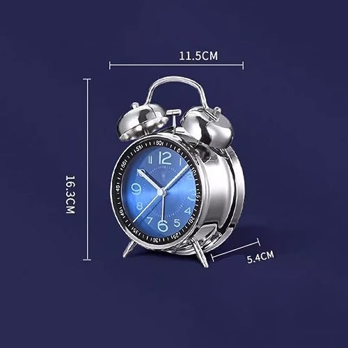 Digital Alarm Clock with Double Bell and Backlight
