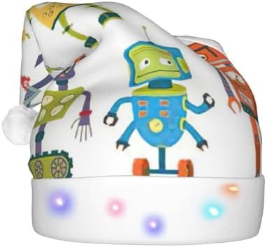 Cute Cartoon Robot Christmas Hat Unisex Beanie