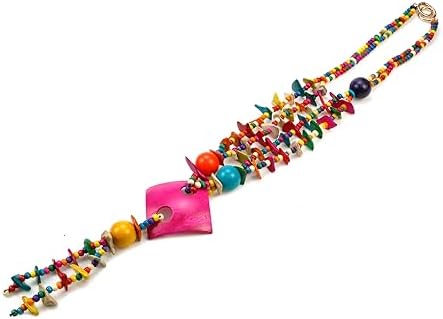 HEVSTIL Curtain Tiebacks 2 Pack Red Coconut Shell Holdbacks