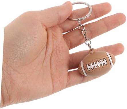 VICASKY 10pcs Sports Ball Keychains Set