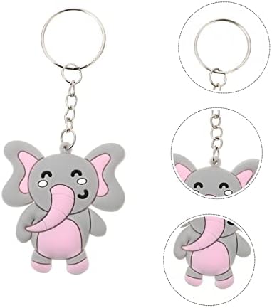 50pcs Cute Elephant Keychain Bag Pendant