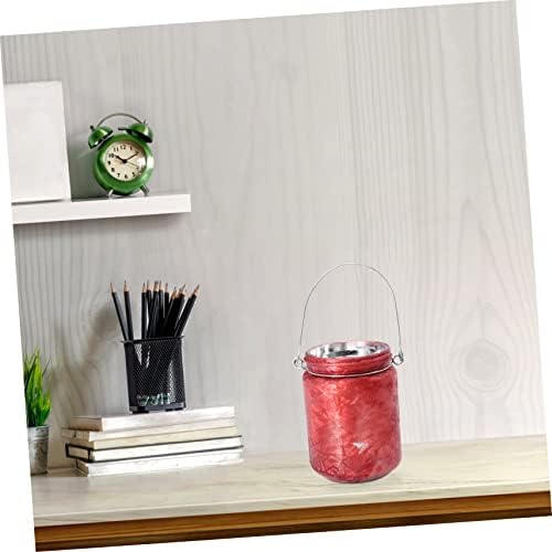 Cabilock Christmas Glass Candle Holder Elegant Votive Cup for Table Centerpieces