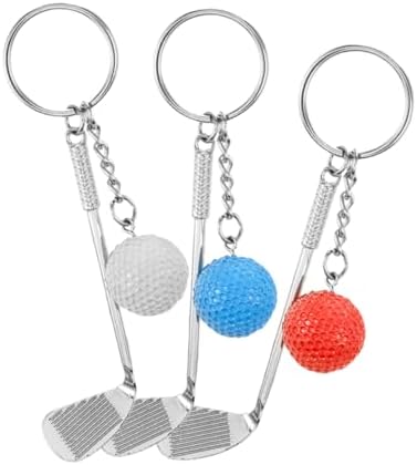 Balacoo Golf Keychain Keyring for Golf Fans