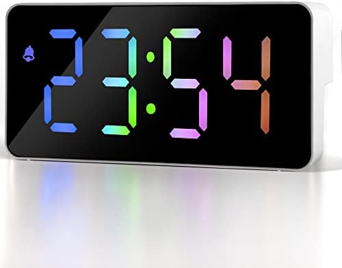 Betus Digital Alarm Clock with RGB Display