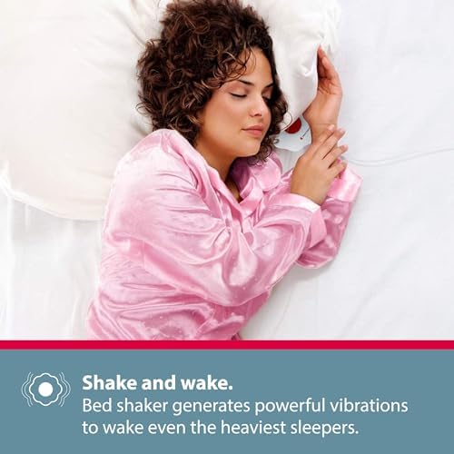 Bellman Symfon Vibrating Alarm Clock Pro with Bed Shaker